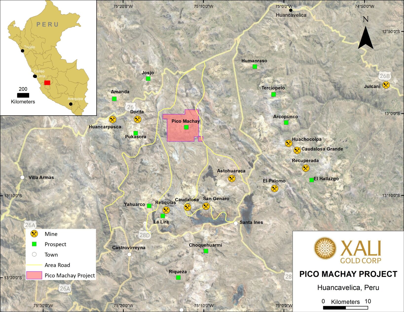 Xali Gold Outlines Plans for Pico Machay Gold Project in Peru